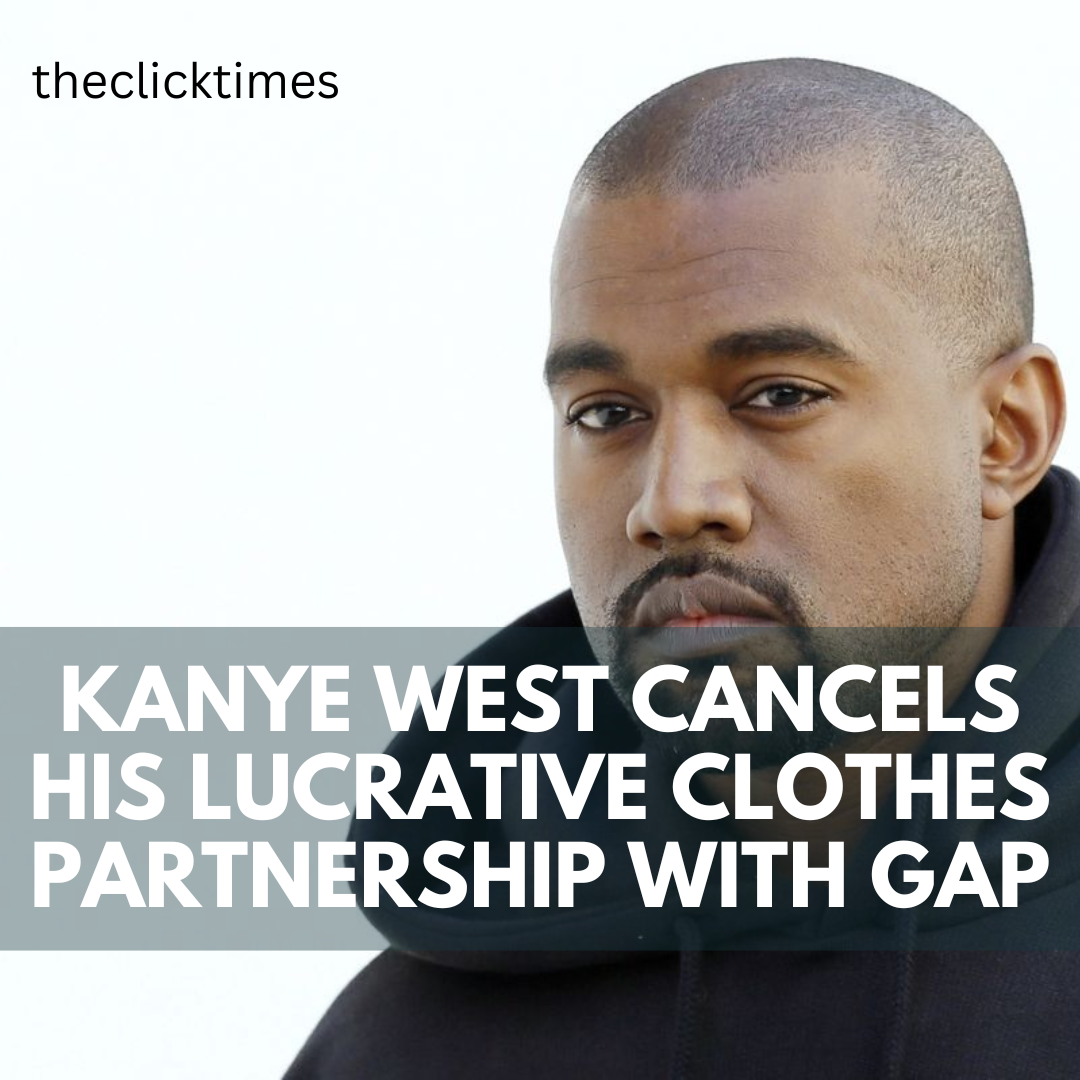 Kenye West stop partnership with gap