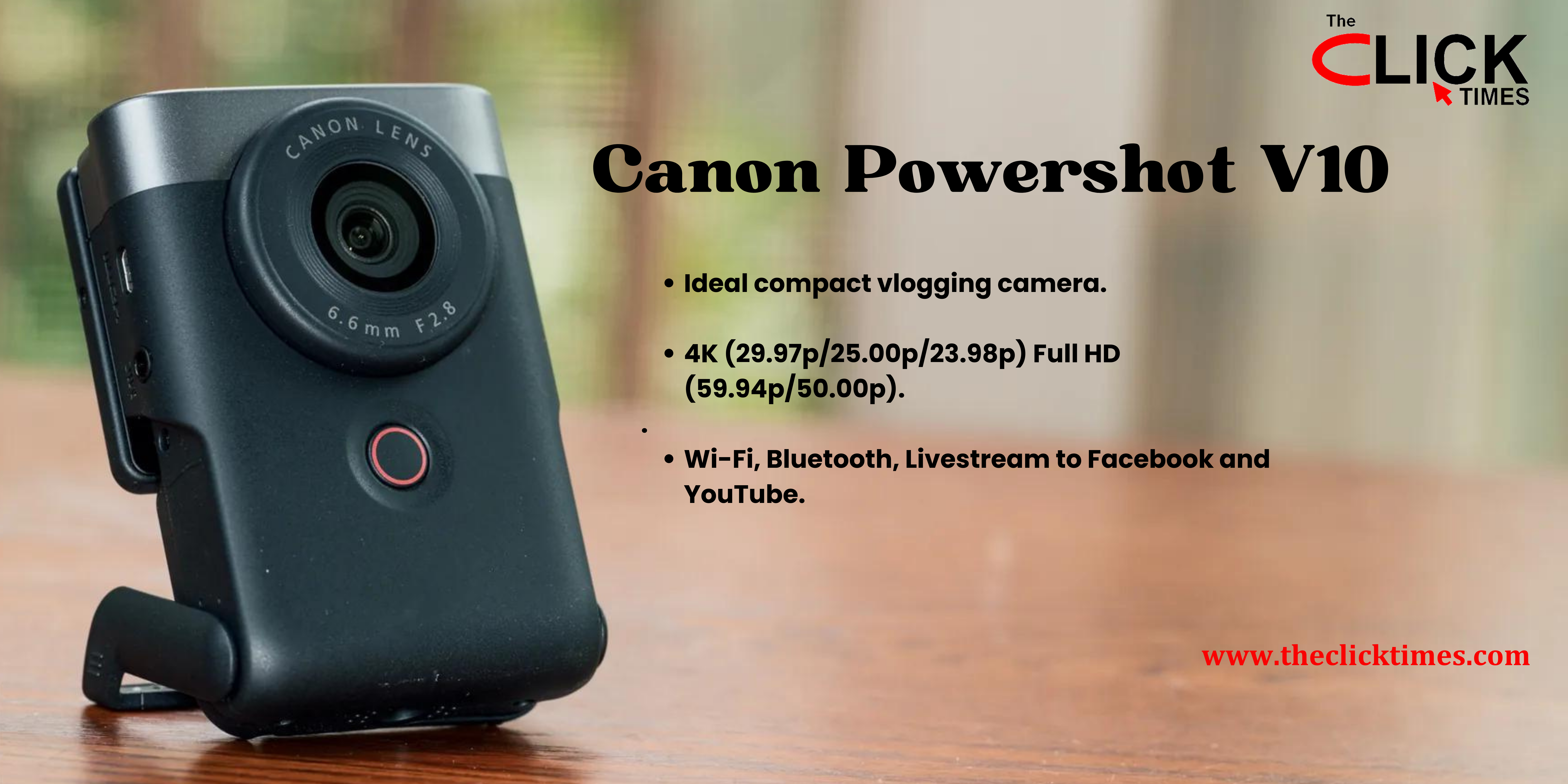 The Canon Powershot V10