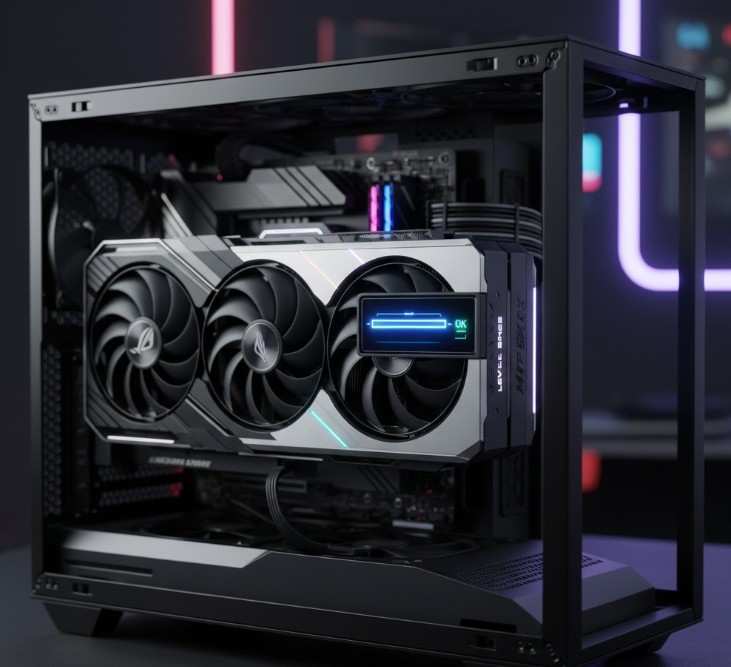 Asus' 'Level Sense' Alerts Owners to Graphics Card Sagging on Premium RTX 5090