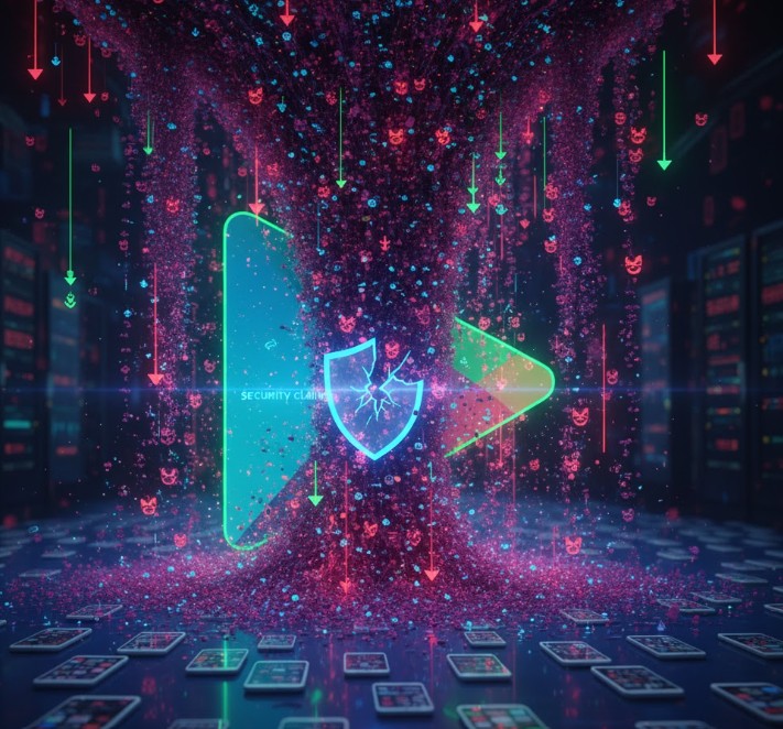 Malware Surge Hits Google Play: 42 Million Downloads Despite Security Claims