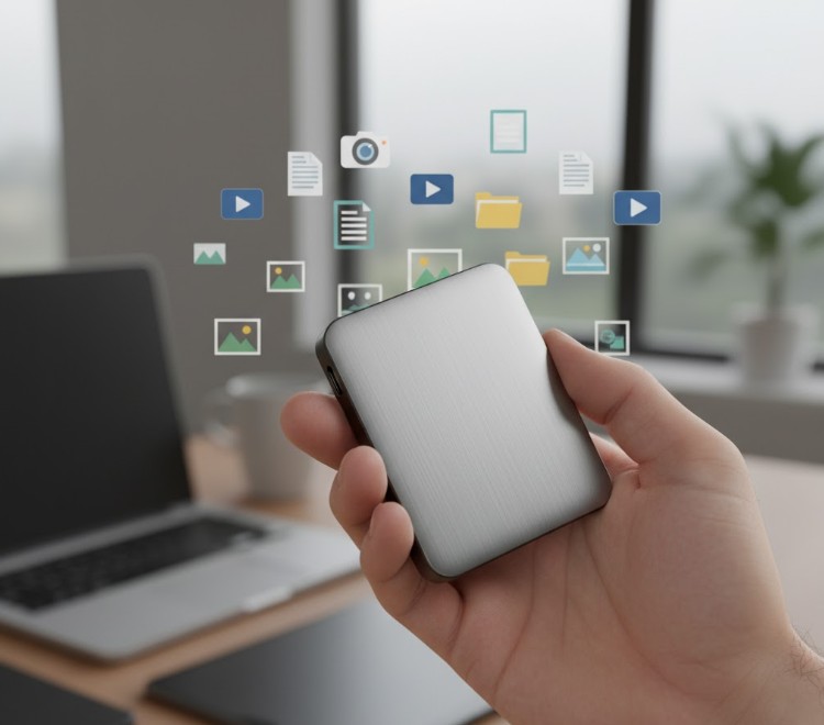 Store Photos, Videos, and Documents With a 1 TB Drive That Fits in Your Pocket