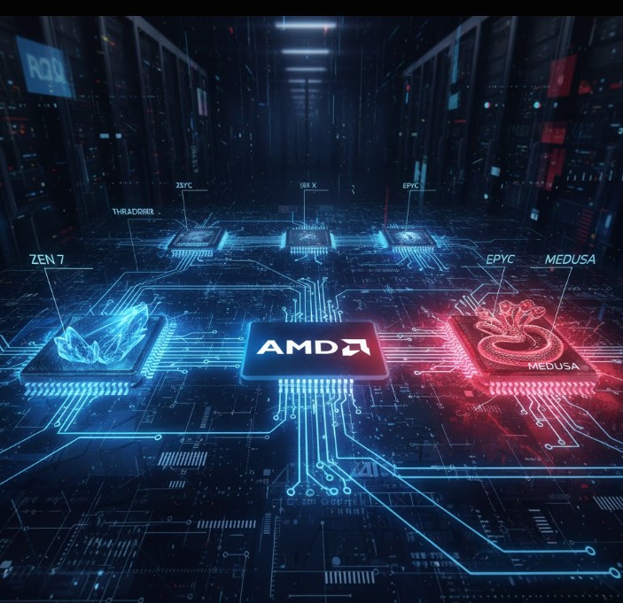 From Zen 7 to Medusa: AMD Tips Next-Gen Chips in New Roadmaps