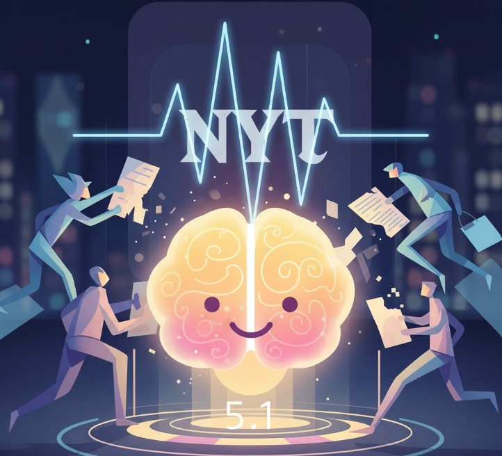 OpenAI Launches ‘Playful, Warm’ GPT‑5.1 Model Amid Renewed Battle With the NYT