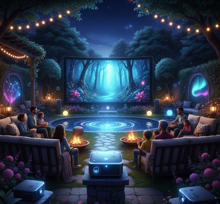 Transform Your Backyard with the Best Outdoor Projectors 2025