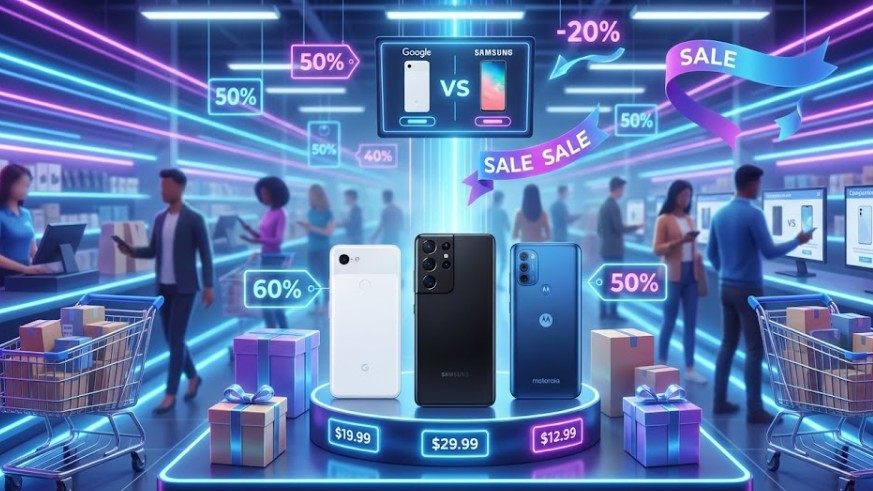 Snag Incredible Cyber Monday Savings on Pixel, Galaxy & Motorola Phones